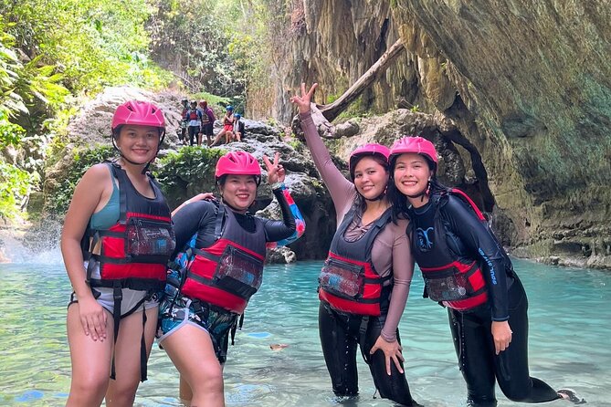 4 Hour Canyoneering Adventure at Kawasan Falls with Lunch - The scenery gives the action a welcome pause