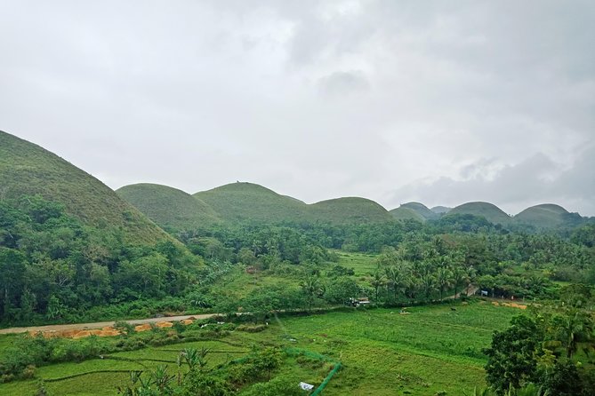 Bohol Chocolate hills and Waterfalls Ecotour - Filipino lunch beside the Loboc River