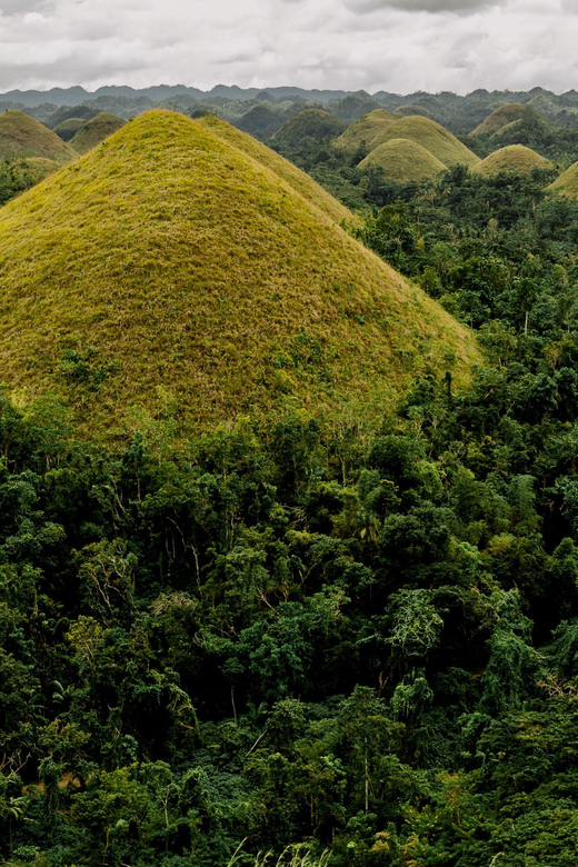 Bohol: Full Day Countryside Tour w Loboc River Lunch - Chocolate Hills, Bohol’s signature view