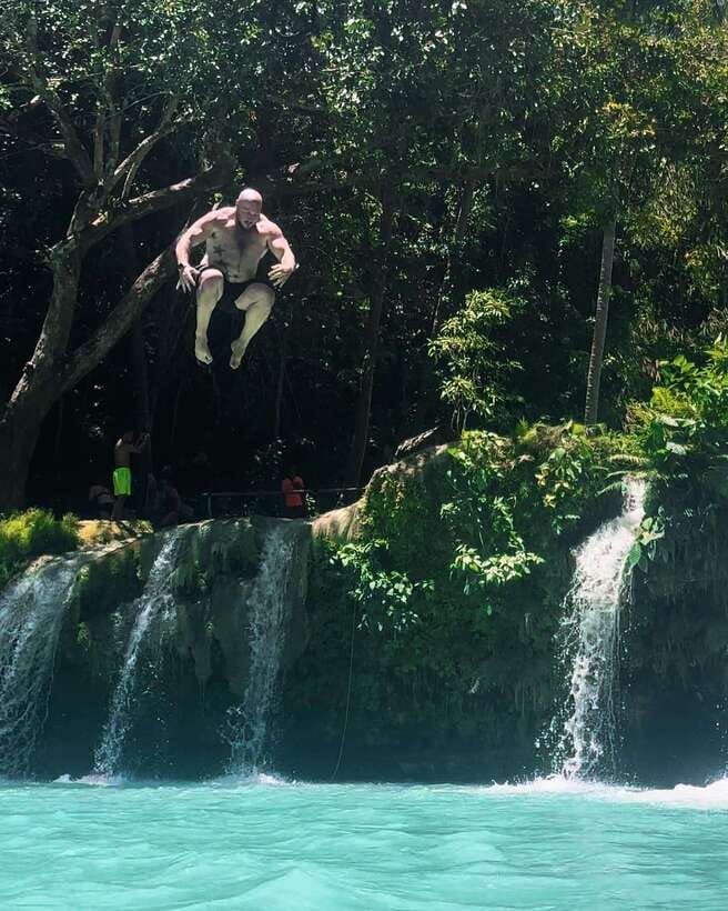 Bohol: Waterfall Hopping & Secret Jungle Trails Guided Tour - The secret waterfall and the reward of walking