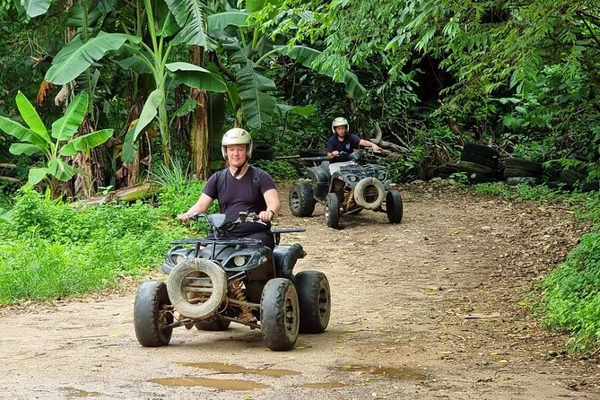 Boracay ATV Adventure - Around the private course and toward the forest