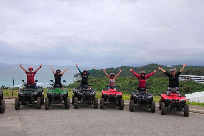 Boracay: ATV NewCoast - The View Deck stop and Boracay from above