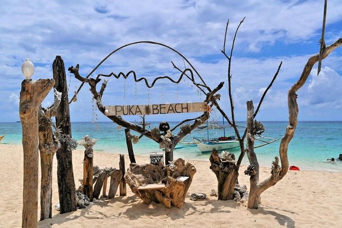 Boracay Half Day Land Tour with Puka Beach - Puka Beach and the small shells that give it a name
