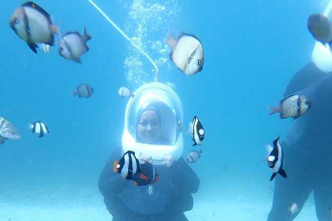 Boracay Helmet Diving - Photos and videos add value to the short session