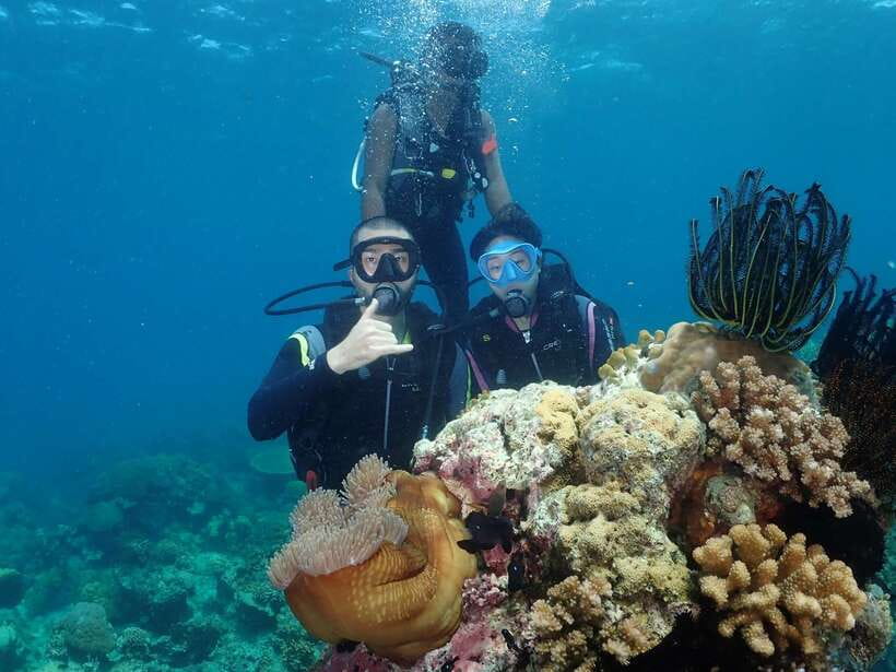 Boracay: Introduction to Scuba Diving Experience - Fitting the mask, fins, and tank