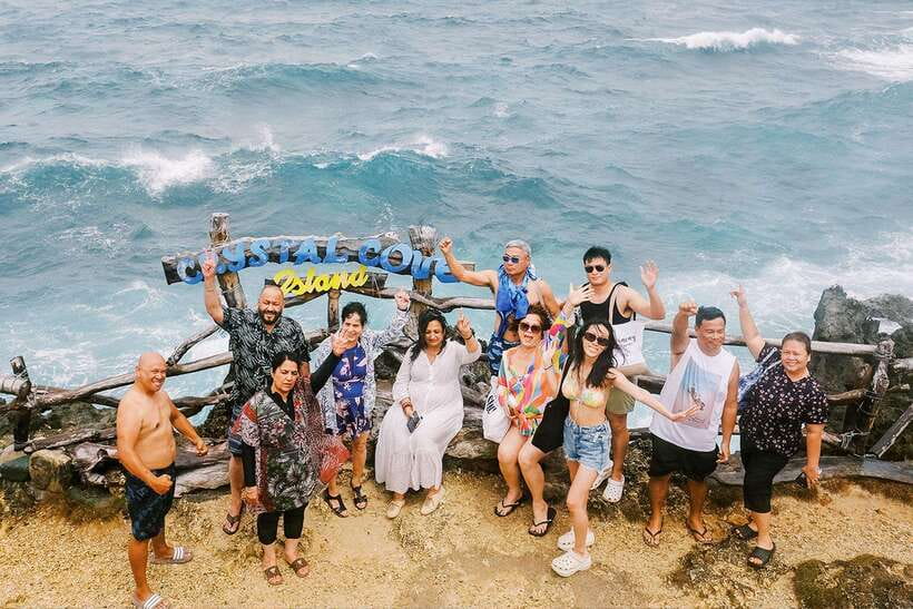 Boracay: Island Boat Tour with Crystal Cove Entry - Swimming stops and the practical side of island hopping