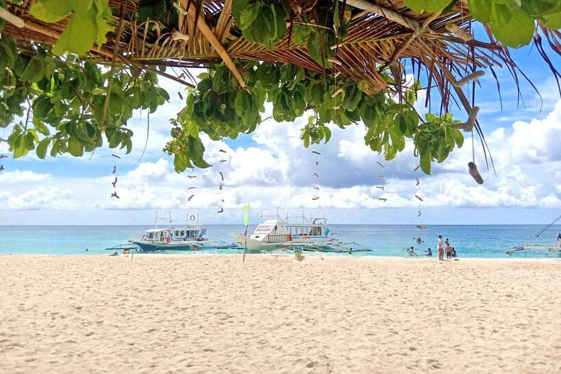Boracay: Island Boat Tour with Crystal Cove Entry - Meeting at White Beach and getting on the water