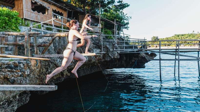 Boracay: Island Hopping & Cliff Jumping by Haqqy Life - A Four-Hour Island Adventure With a Social Twist