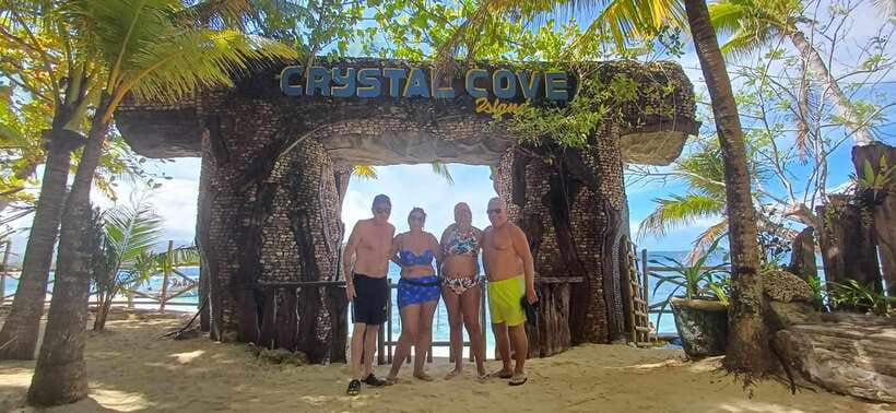 Boracay Island Hopping Experience - Crystal Cove brings caves and rocky views