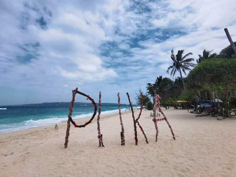 Boracay: Island Hopping with Buffet Lunch & Helmet Diving - Crystal Cove combines photos and optional access
