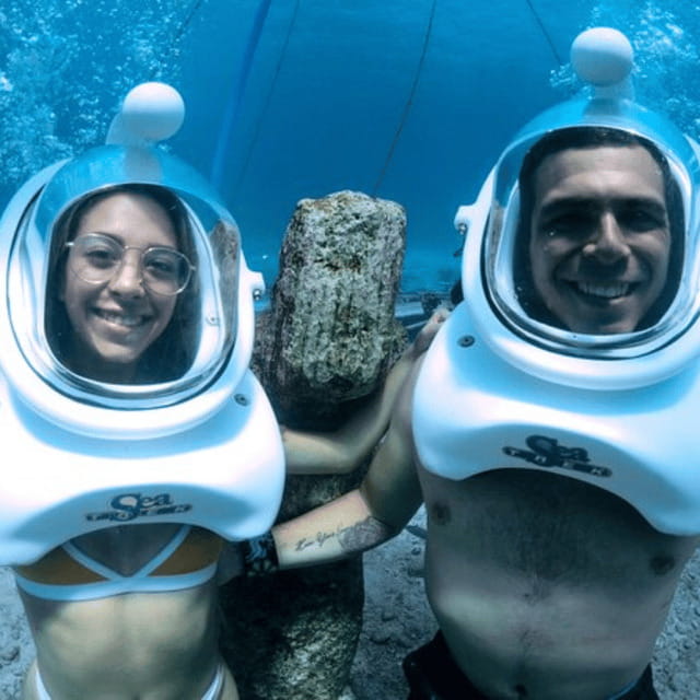 Boracay: Island Hopping with Buffet Lunch & Helmet Diving - The hot kawa bath adds a local touch