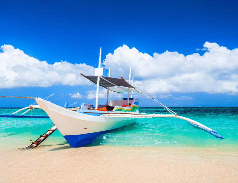 Boracay: Island Hopping with Lunch, Helmet Diving & ATV - The helmet walk puts you below the surface