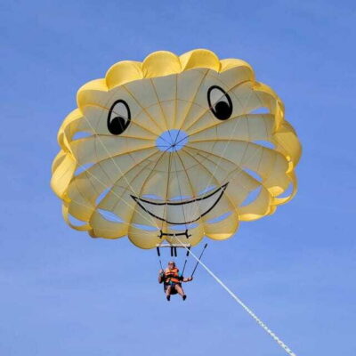 Parasailing Adventure with Insta 360-Degree Camera