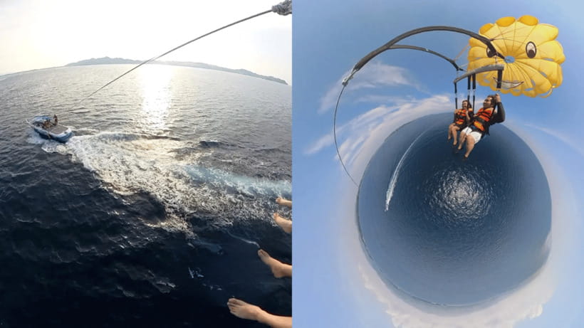 Boracay Parasailing with Insta 360 - Why the 15-minute length can work in your itinerary
