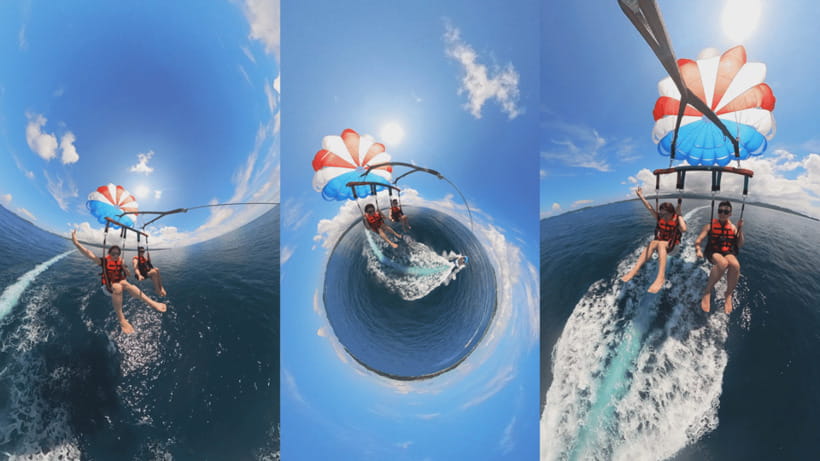 Boracay Parasailing with Insta 360 - Is $45 good value for this particular ride?