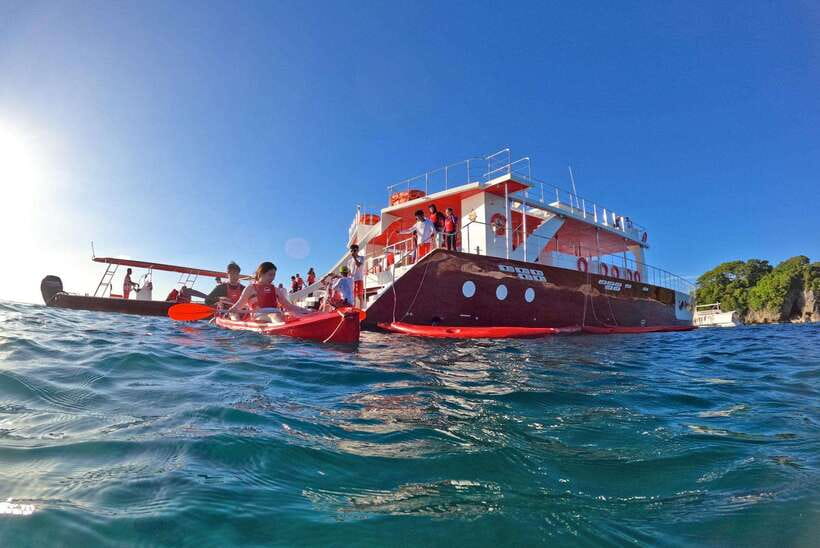 Boracay: Red Whale Party Cruise w/ Snacks & Water Activities - Starting at Astoria Boracay in Balabag