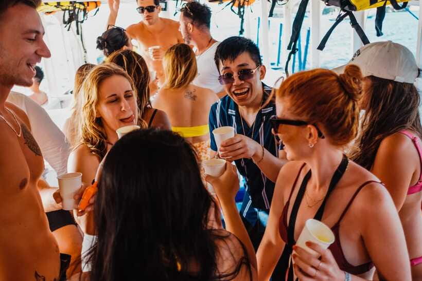 Boracay: Sunset Cruise Boat Party by Haqqy Life - Games, hosts, and the social side