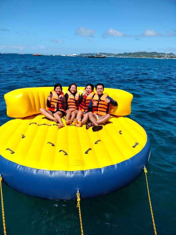 Boracay UFO Adventure - The short trip toward Boracay’s coastline