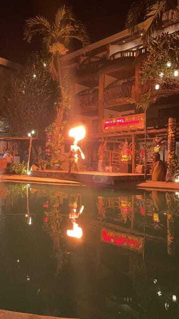 Borocay: Fire Dancing Show at Red Coconut Beach Hotel - Weather and schedule changes
