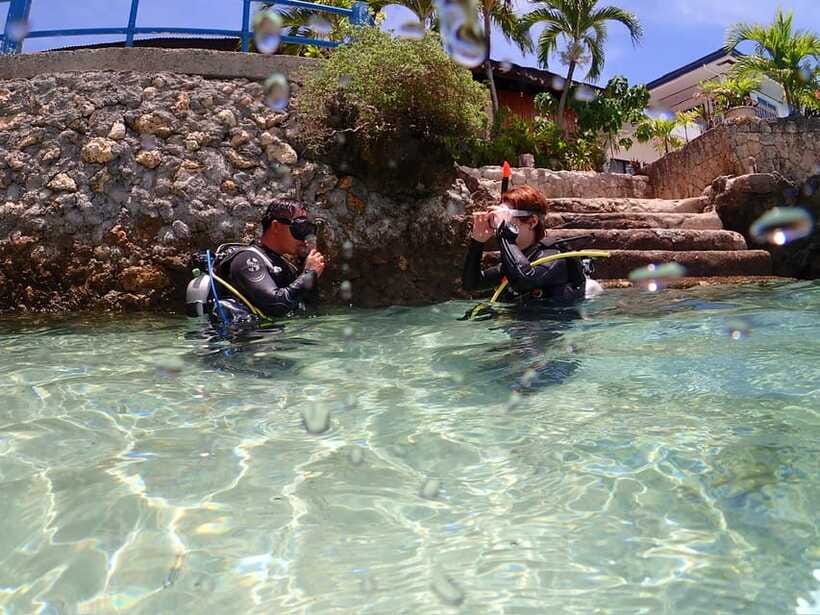 Cebu: Beach Scuba Diving Experience - One or two descents, and why the second can be worthwhile