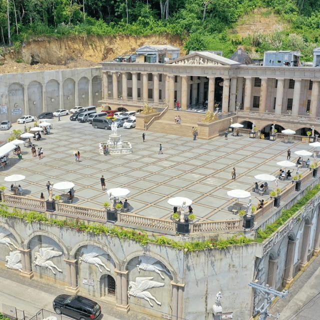 Cebu City: Best of Cebu Full-Day Guided Sightseeing Tour - Temple of Leah brings grand Roman-style architecture