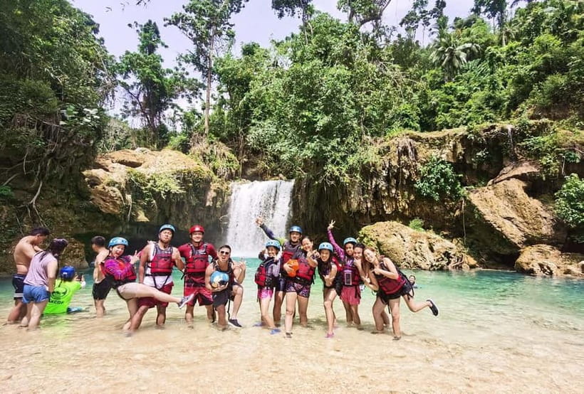 Cebu: Dao, Inambakan, Kawasan and Mantayupan Waterfalls Trip - Inambakan Falls in Ginatilan: one hour in a green setting