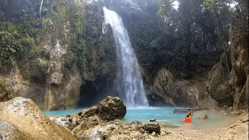 Cebu: Inambakan, Kawasan, and Mantayupan Falls Day Trip - Inambakan Falls: a calm first stop in Ginatilan
