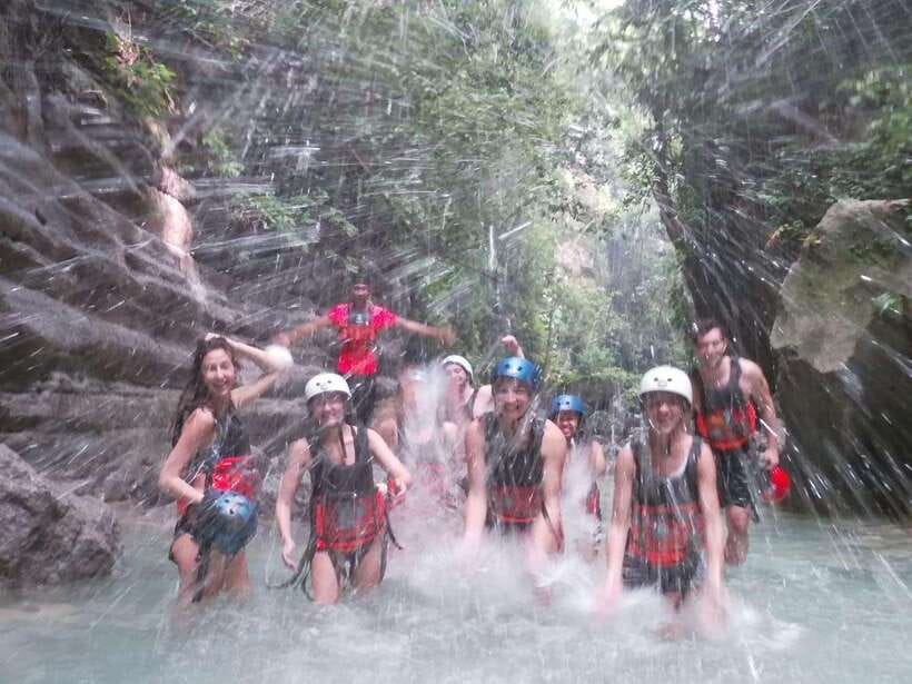 Cebu Moalboal: Kawasan Canyoneering Adventure with Lunch - Three Hours of Jumps, Slides, and Swimming