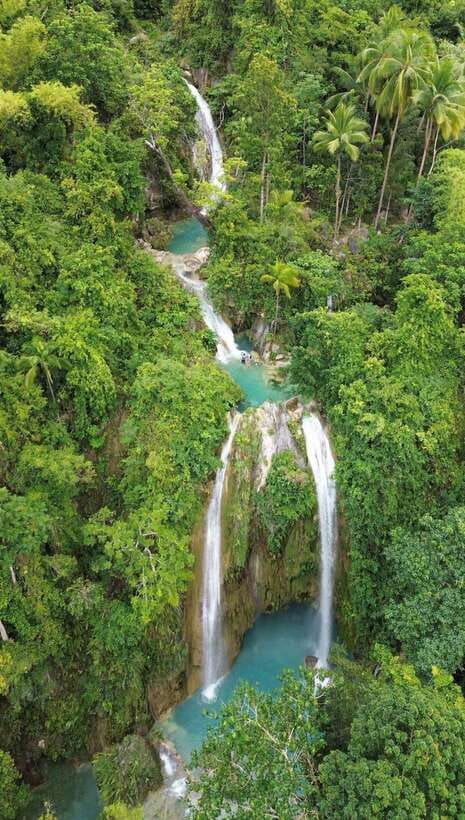 Cebu Oslob Whaleshark, Moalboal Sardines Run&Inambakan Falls - Inambakan Falls in a short 30-minute visit