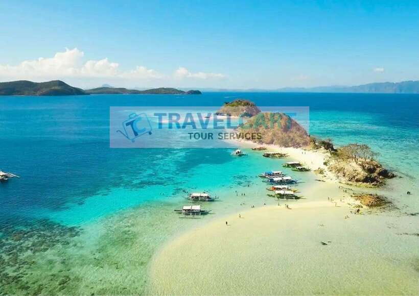Coron Island Escapade Boat Tour with Lunch - Malcapuya Island and its broad white beach