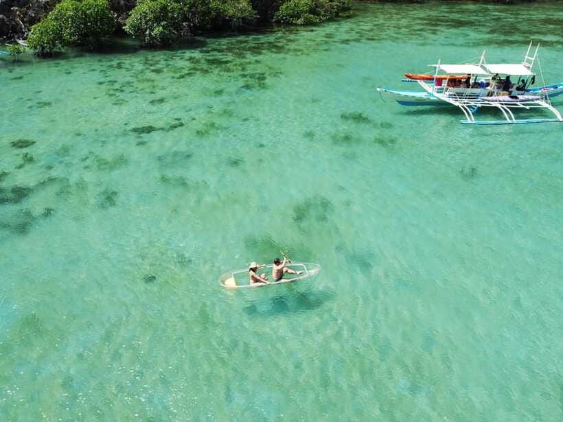 CORON: Kayangan Lake, Baracuda Lake and Twin Lagoon, etc. - Skeleton Wreck from the surface