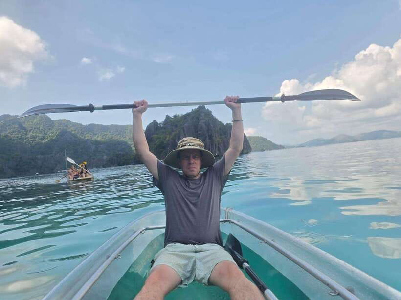 Coron: Pukaway Underground Cave Cenote & Island Hopping Tour - The one-hour speedboat ride from Lualhati Park