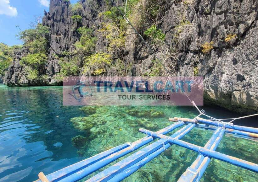 Coron's Ultimate Tour with lunch & water - Twin Lagoon and the strange water-temperature line
