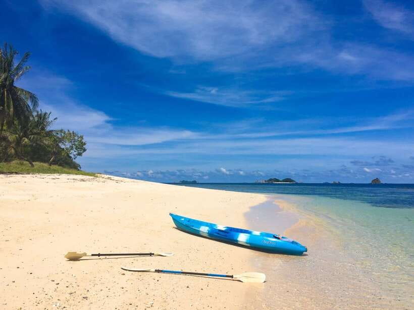 Coron Tour A: Kayangan Lake & Quin Reef Tour with Lunch - CYC Beach for sand, mangroves, and an easier swim