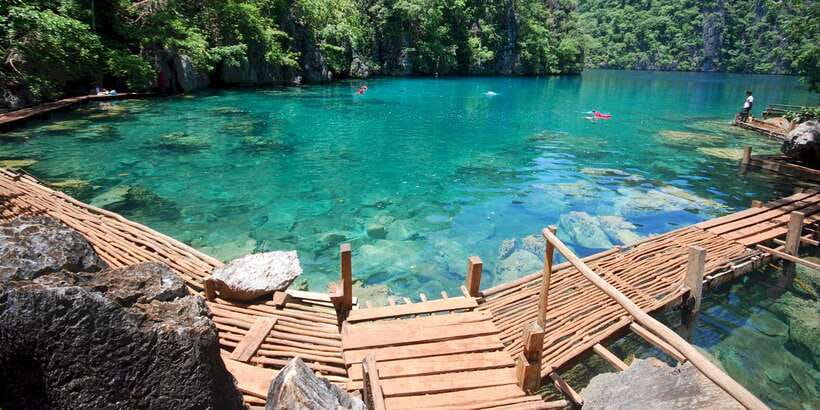 Coron Tour A: Kayangan Lake & Quin Reef Tour with Lunch - Sunset Beach turns lunch into part of the experience