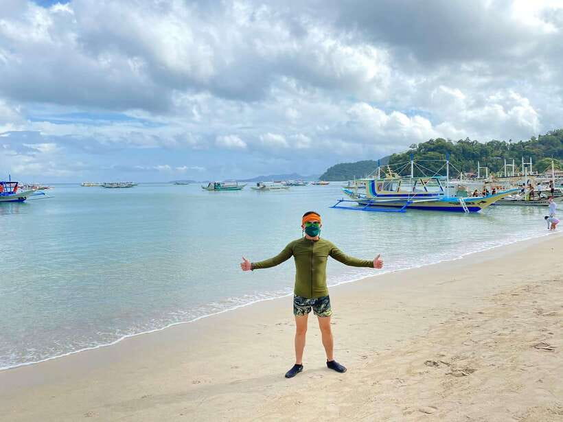 El Nido: Island Hopping TOUR A with Lunch, Transfer & EDTF - Morning pickup and the trip across Bacuit Bay