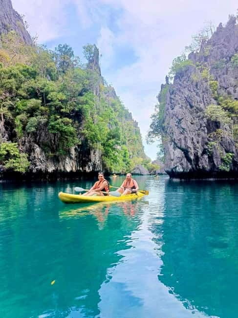 El Nido Private Tour: Adventure with Highlights from A & C - Kayaking inside Big Lagoon