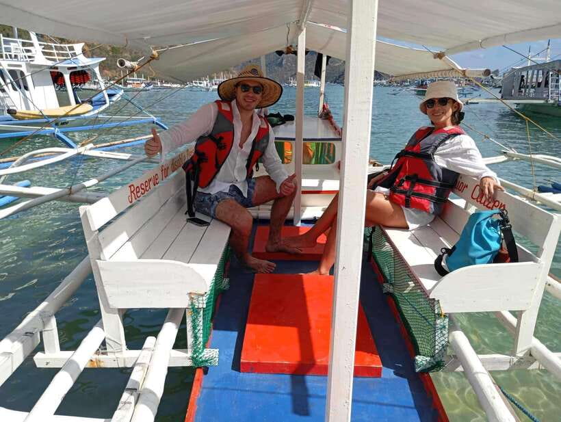 El Nido: Private Tour B with Snake Island and Caves - Cathedral Cave and the first view of El Nido’s cliffs