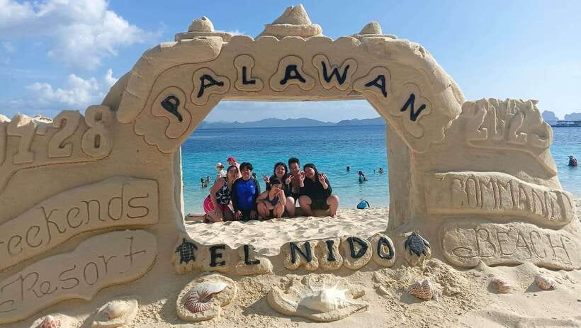 El Nido Tour A - Shimizu Island is the lunch and beach pause