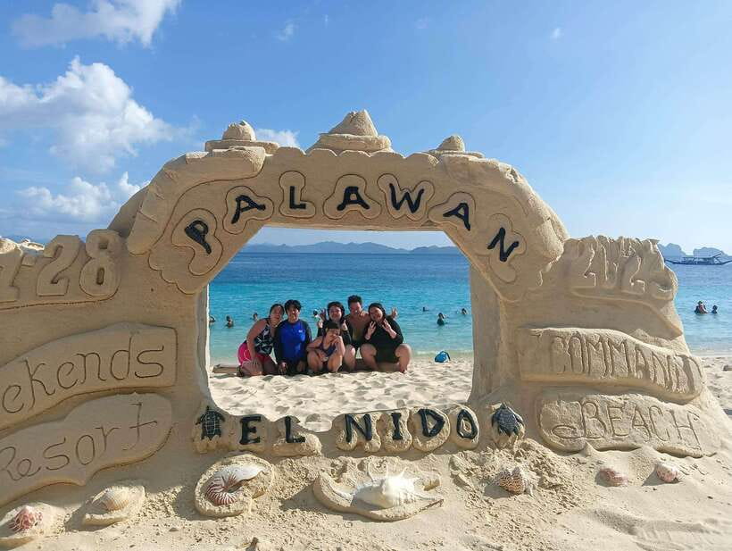 El Nido Tour A - Seven Commando Beach slows the pace