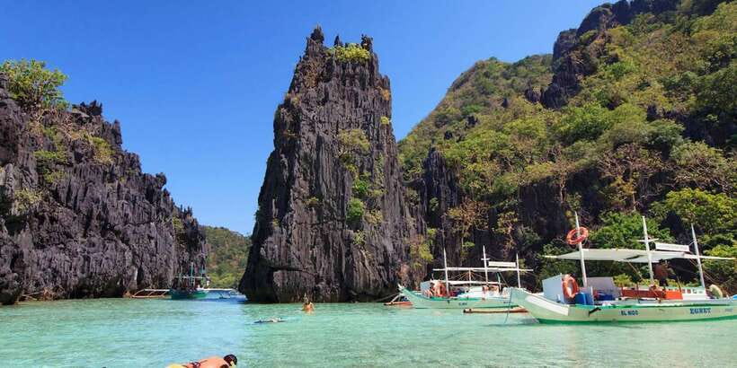 El Nido Tour C - Talisay Beach and Star Beach for snorkeling