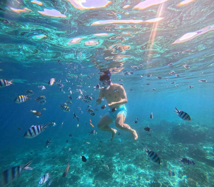 From Cebu: Island Hopping to 3 islands with BBQ lunch - What you get for $113 in seven hours
