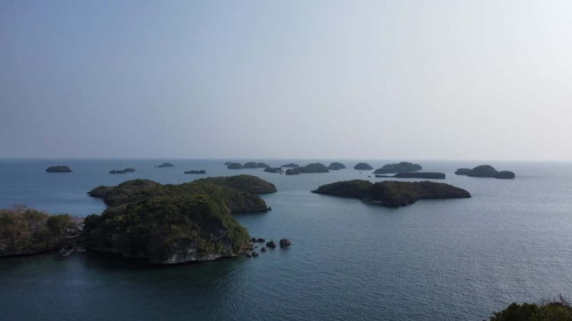 From Manila: Pangasinan Hundred Islands Guided Tour - Pilgrimage Island and the Christ the Savior statue