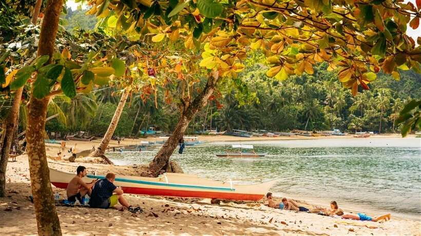 From Puerto Princesa: Port Barton & Island Hopping Day Trip - Starfish Island, photos, and the BBQ lunch