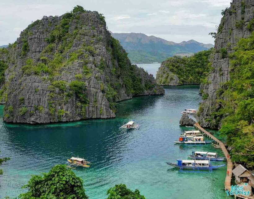 Hidden Gems of Coron A: Kayangan Wonders & CYC Beach Day - Kayangan Lake and the short climb