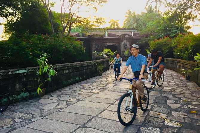 Intramuros Sunset Tours by Bambike - Puerta Real Gardens and the city’s defensive edge