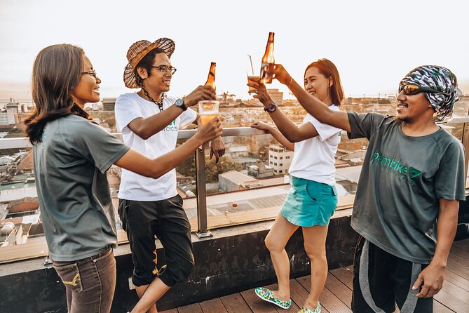 Intramuros Sunset Tours by Bambike - The Bayleaf Sky Deck at sunset