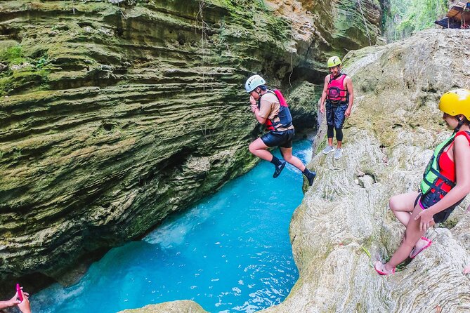 Kawasan Falls Canyoneering w/ Lunch & Transfers from Cebu City - Safety, fitness, and the right kind of courage