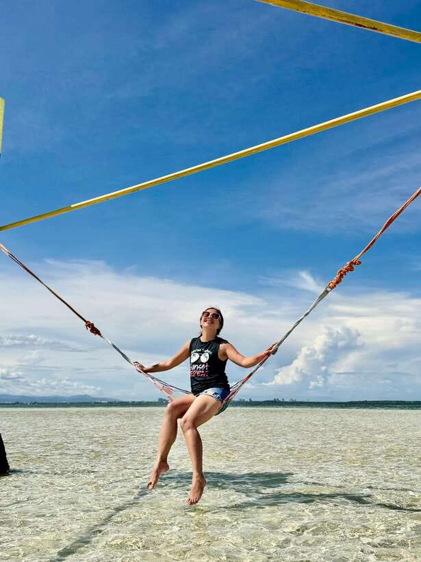Mactan Island Hopping Gilutungan, Caohagan, Nalusuan + Lunch - The lunch stop: a pleasant break with some uncertainty