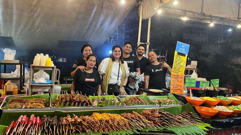 Makati Street food walking tour with Dinner - What you can expect inside the food halls